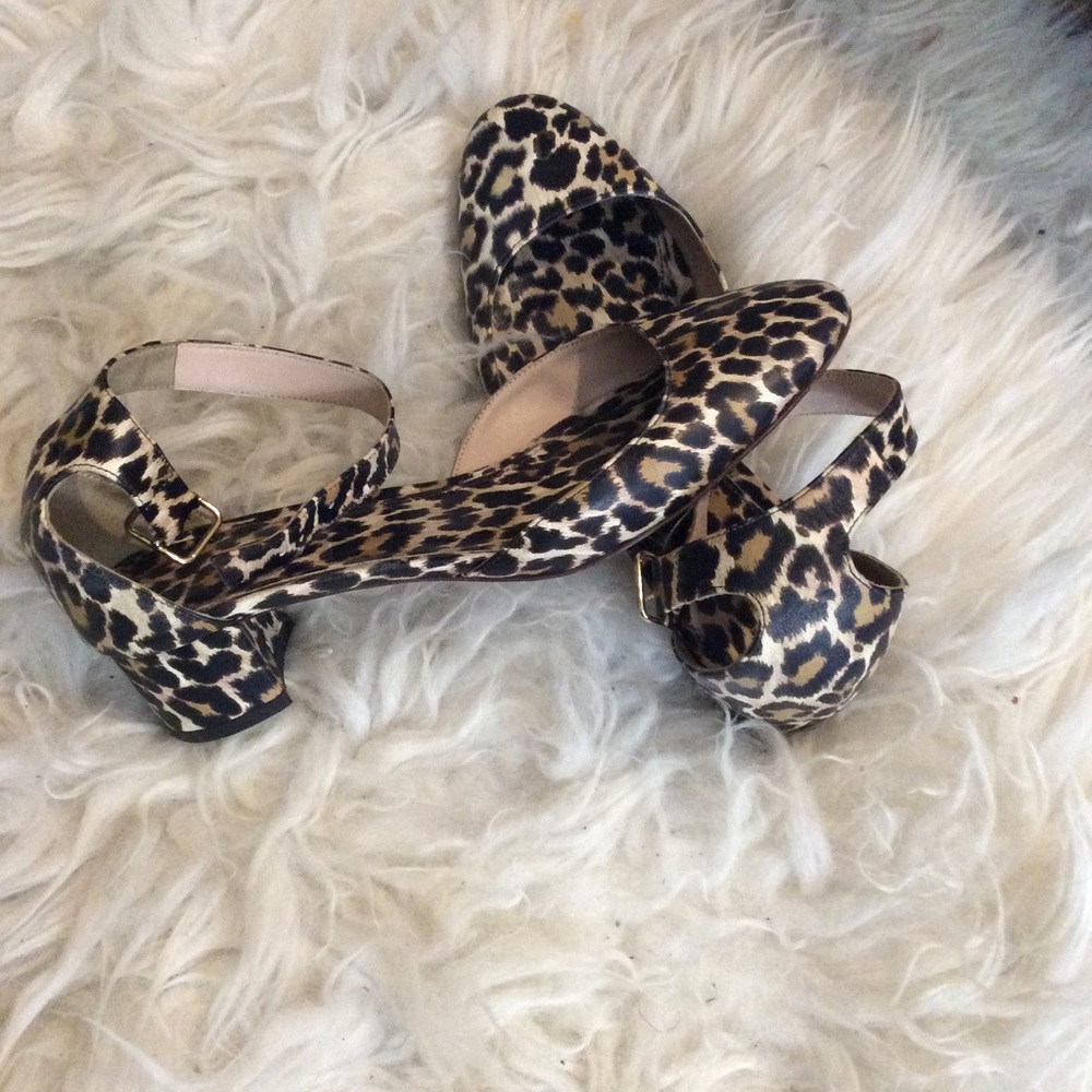 J Crew Cheetah Shoes